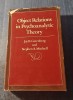 Object Relations in Psychoanalytic Theory - Jay R. Greenberg, Harvard 1983, Psihologie, 437 pagini