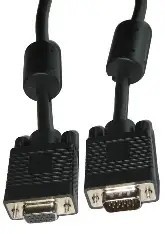 Cablu SVGA prelungitor mama-tata 1.5m dublu ecranat Cabletech KPO3711-1.5