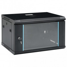 Dulap de server, montare pe perete, 6U, 19" IP20 600x450x375 mm