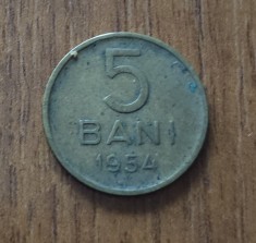 5 bani 1954, RPR / Rom&acirc;nia