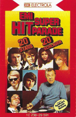 Casetă audio EMI Super-Hitparade, originală foto
