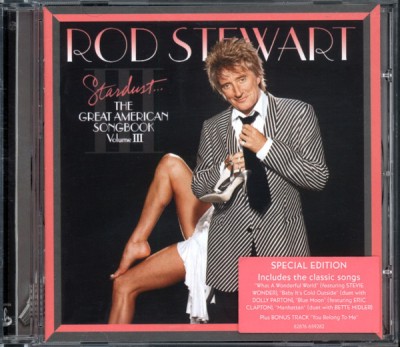 CD Rod Stewart &amp;ndash; Stardust... The Great American Songbook Volume III (-VG) foto