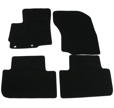 Covorase mocheta Mitsubishi Outlander 12/2012-&amp;amp;gt; Negre, set de 4 bucati AutoDrive ProParts foto