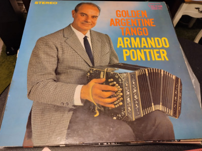 Vinil &amp;quot;Japan Press&amp;quot; ARMANDO PONTIER &amp;ndash; Golden argentine tango (VG+) foto