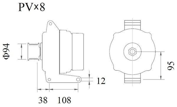 MAHLE MG 934 Generator / Alternator