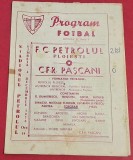 Program Meci Fotbal Petrolul - CFR Pascani, 4 Decembrie 1976, Fan Zone, Program Sportiv Vechi