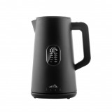 Cana fierbator ETA Elsa 5597 90000 negru, 1,5 L, 1800 W, izolare cu pereti
