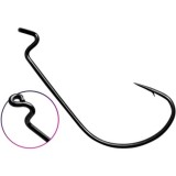 Carlige Offset Bomb D-Shot Offs Worm set x 5 buc. nr.4 - Delphin