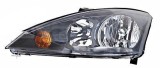 Far Ford Focus 1, 09.2001-11.2004 model ST170, Dreapta, tip bec H1+H7, reglare electrica, without covers; fara motoras reglare, ECE, culoare negru, D