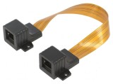 Prelungitor RJ45 portocalie 0,17m - cablu de rețea, Lanberg
