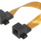 Prelungitor RJ45 portocalie 0,17m - cablu de rețea