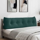 vidaXL Perna pentru spate Verde &icirc;nchis 160 x 24 x 50 cm țesătură 42014533