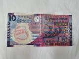 Bancnota Hong Kong 10 Dolari, 2007, Asia