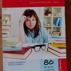 Limba si literatura romana: Evaluarea Nationala 80 de teste- Mihaela Georgescu, Nicoleta Ionescu