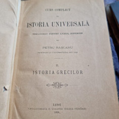 Curs Complet De Istoria Universala - Petru Rascanu (vol.2 Istoria Grecilor)