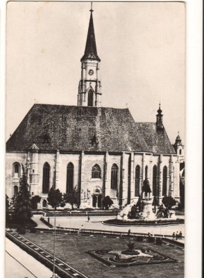 CPIB 18416 CARTE POSTALA - CLUJ. CATEDRALA SFANTUL MIHAIL, RPR foto