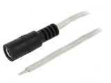 Cablu Alimentare DC 5m 5,5/2,5mm Transparent, Bq Cable