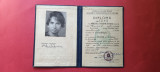 Bucuresti Bukarest Diplomă medicină RPR Institutul de medicină si Farmacie 1961, Circulata, Printata