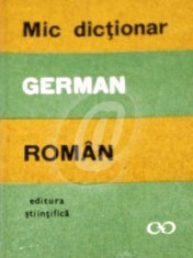 Mic dictionar german-roman - Editia a II-a foto