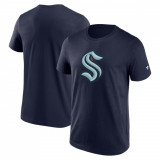 Seattle Kraken tricou de bărbați Primary Logo Graphic Maritime Blue - M, Fanatics Branded