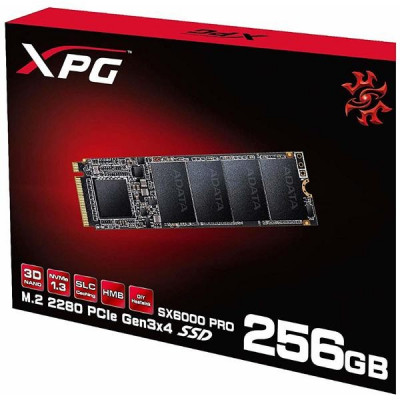 SSD A-DATA SX6000 Pro 256GB PCI Express 3.0 x4 M.2 2280 foto