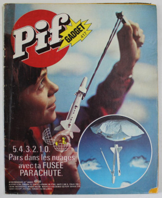 PIF , GADGET , No. 417 , MARS , 1977, LIPSA GADGET foto