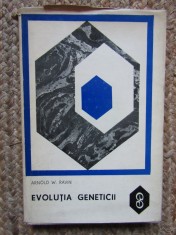 EVOLUTIA GENETICII-ARNOLD RAVIN