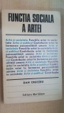 Functia sociala a artei- Dan Cruceru