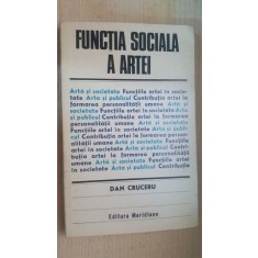Functia sociala a artei- Dan Cruceru
