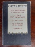 Teatru- Oscar Wilde