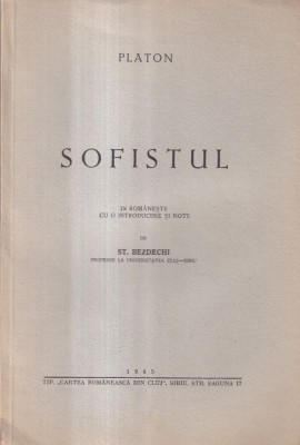 Platon - Sofistul (1945) foto