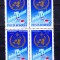 TSV$ - 1973 LP 825 CENTENARUL O.M.I. - O.M.M. BLOC X 4 MNH/** LUX