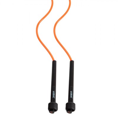 Coardă de Sărit ProSpeed, PVC, Portocalie, Lungime 2.75m, M&amp;acirc;nere Negre foto