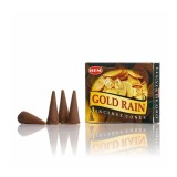 Cumpara ieftin Conuri parfumate - 10 Buc - Gold Rain