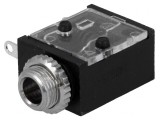 Soclu Jack 3,5mm Mono THT 90&deg; pentru Lipire