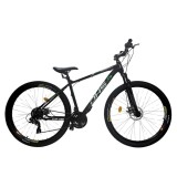 Cumpara ieftin Bicicleta MTB DHS 2905, 29 inch, cadru M, negru-verde