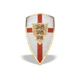 Cumpara ieftin Scut de Panoplie Richard Inimă de Leu &ndash; Blazon Regal &ndash; Marto Toledo &ndash; Oțel și