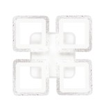 Plafoniera Tetra LED 60W 3CCT+RGB cu telecomanda, Erste
