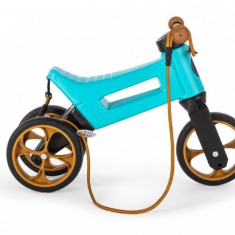 Bicicleta fara pedale 2 in 1 Funny Wheels Rider SuperSport Aqua