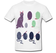 Tricou &amp;quot; Pisica ghem &amp;quot; foto
