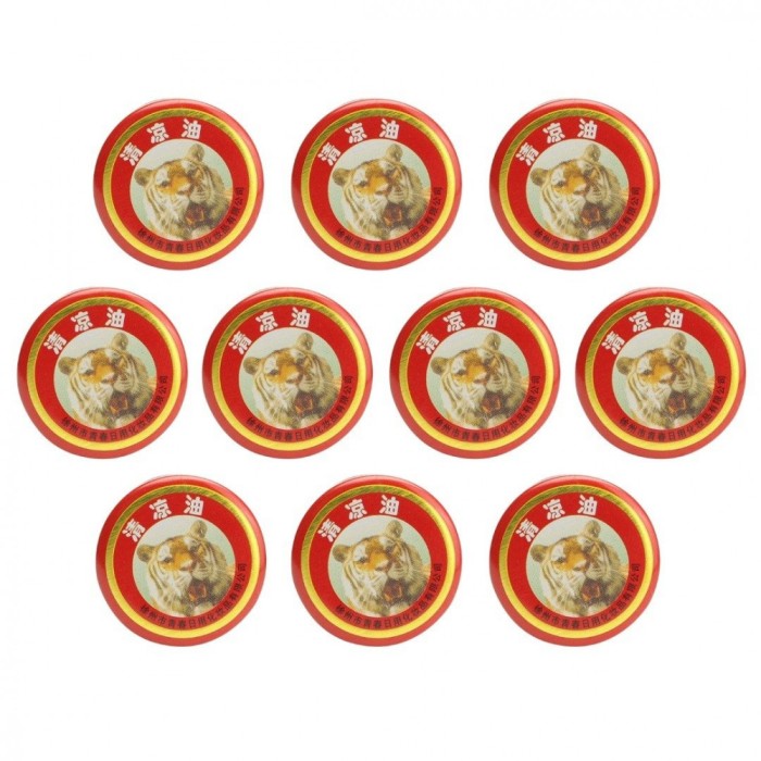 Set 10 x alifie chinezeasca naturala, puterea tigrului, pentru ameliorarea racelilor, durerilor reumatice, durerilor de cap, 3 g