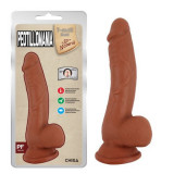 Dildo Natural Realistic Latin [ 19,5 cm x 3,5 cm ]