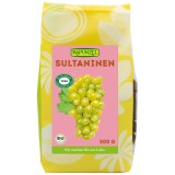 Stafide Sultanine Bio Rapunzel 500g, Ecologice, Fara Zahar Adaugat, Fara Conservanti, Origine Turcia