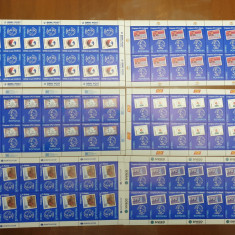 Set coli timbre România 2004 upu in filatelie mnh