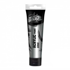 Vopsea acrilica metalizata Art, 60 ml, 6buc/set, SILVER - ARTLINE foto