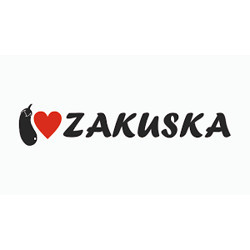 Sticker I Love Zakuska 15 cm foto
