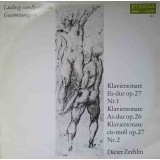 Disc vinil, LP. KLAVIERSONATE ES-DUR OP.27 NR.1. KLAVIERSONATE AS-DUR OP.26. KLAVIERSONATE CIS-MOLL OP.27 N-236570