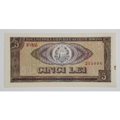Bancnota 5 lei, 1966