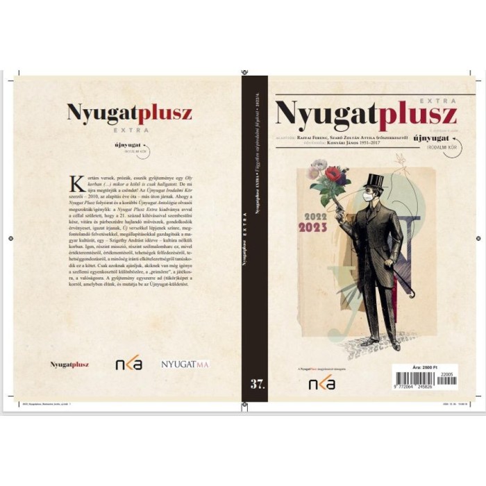 Nyugat Plusz f&uuml;ggetlen sz&eacute;pirodalmi foly&oacute;irat - Szab&oacute; Zolt&aacute;n Attila