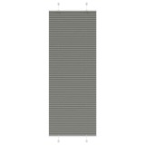 vidaXL Jaluză plisată Antracit 80x200 cm Lățime țesătură 79,4 cm